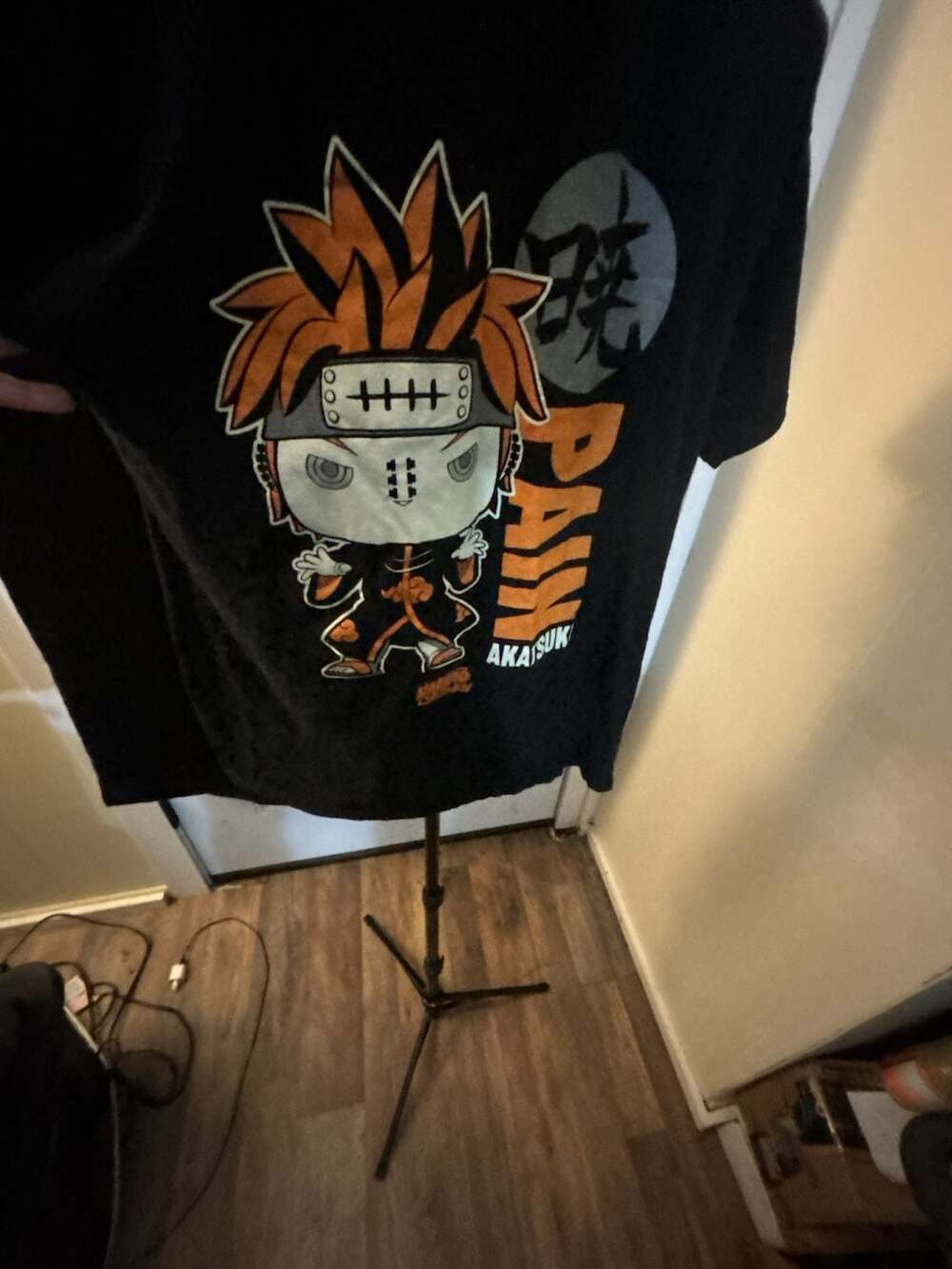 Funko Pain Akatsuki Naruto Shippuden T-Shirt Large Black